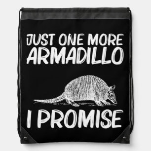 Funny Armadillo Gift Men Women Armadillo Cute Drawstring Bag