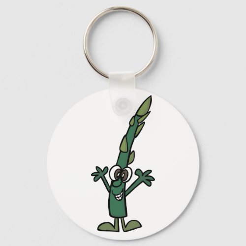 Funny Asparagus Keychain
