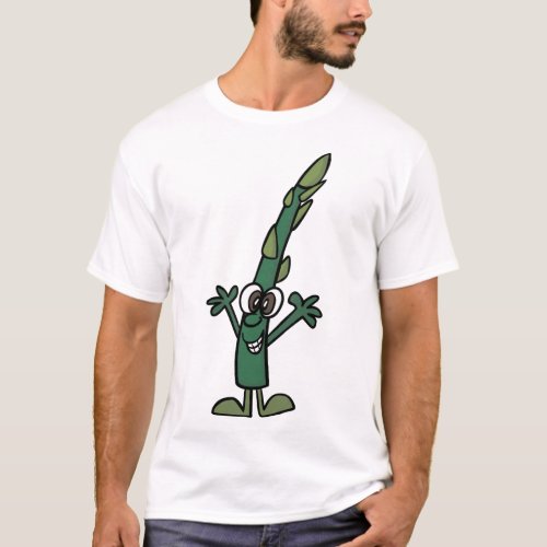 Funny Asparagus Mens T_Shirt