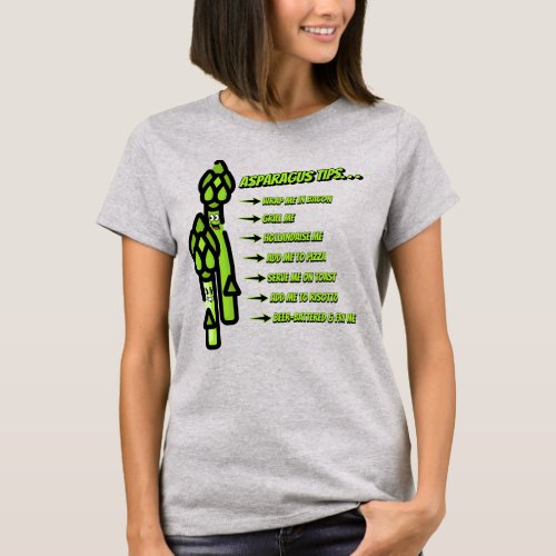 Funny Asparagus Tips T_Shirt