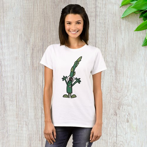 Funny Asparagus Womens T_Shirt