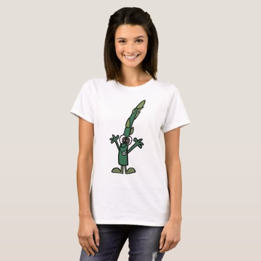 Funny Asparagus Womens TShirt Zazzle