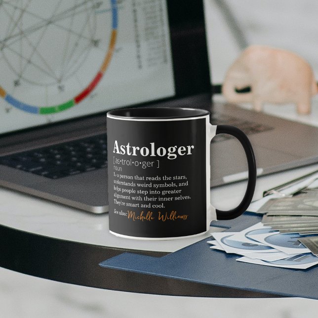 Funny Astrologer Definition Customizable Mug (Creator Uploaded)