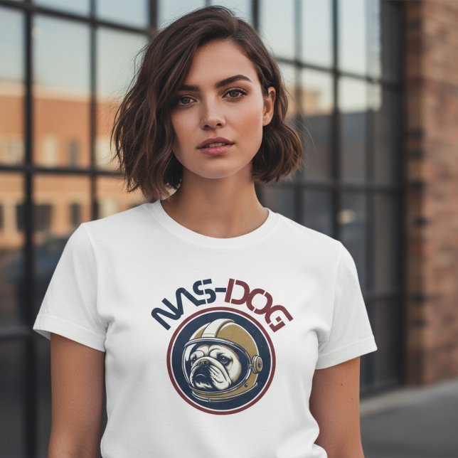 Funny Astronaut Dogs in Space T-Shirt (Creator Uploaded)