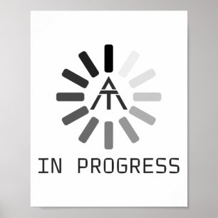 Funny At (appalachian Trail) In Progress Poster