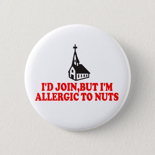Funny atheist button