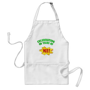 Funny Attitude 90th Birthday Gifts Adult Apron