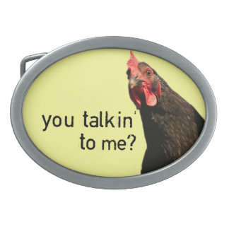 Funny Attitude Chicken Belt Buckle