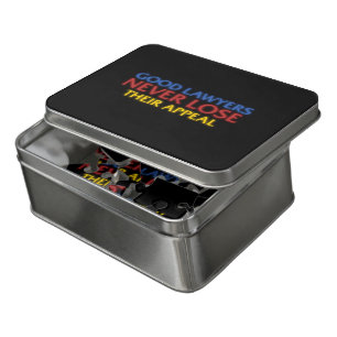 Funny Attorney Good Lawyers Never Lose Appeal Jigsaw Puzzle