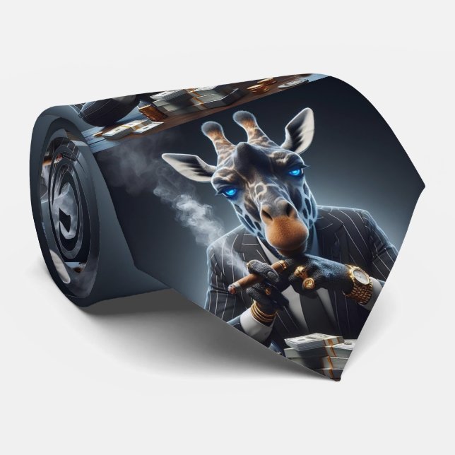 Funny Attorney Lawyer Businessman CEO Neck Tie (Rolled)
