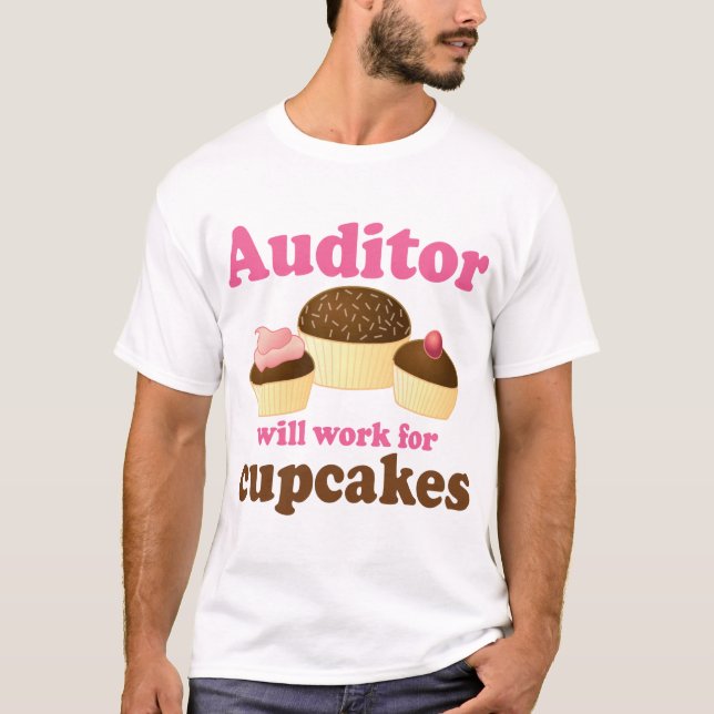 Funny Auditor T-Shirt (Front)