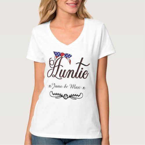 Funny Aunt And Nephew Niece Cool Auntie Aunts Club T_Shirt