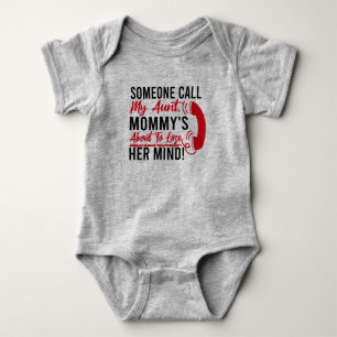  Funny Auntie Baby, Aunt, Baby Saying, Gift New Baby Bodysuit