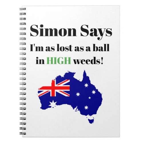 Funny Aussie Notebook