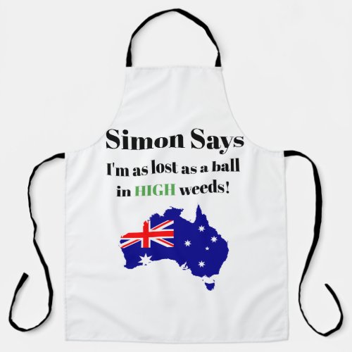 Funny Aussie Saying Apron