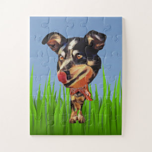 Funny Australian Cattle Dog Kids 30 pc Puzzle