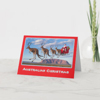 Funny Australian Christmas Holiday Card