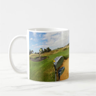 Funny Australian Golf Design, Coffee Mug