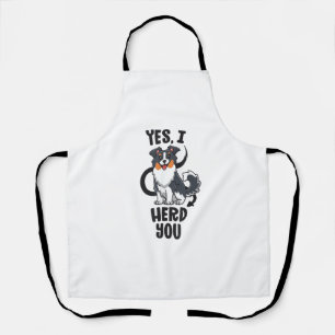 Funny Australian Shepherd Mom Gifts Aussie Yes I H Apron