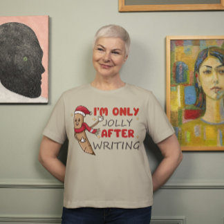 Funny Author Christmas Gift T-Shirt
