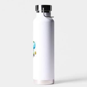 Funny Autism Awareness Puzzle Easter Bunny Eggs Ki Water Bottle