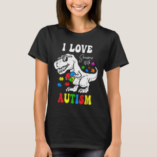 Funny Autism Rizz Em With The Tism Meme Autistic R T-Shirt