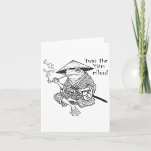 Funny Autism Twas The Tism M Lord Frog Meme Inappr Card