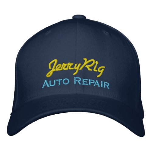 Funny Auto Mechanic Embroidered Baseball Hat