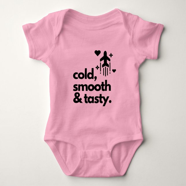 Funny Aviation Aircraft Airplane Lover Plane T-Shi Baby Bodysuit (Front)
