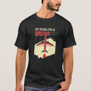 Funny Aviation Airplane Pilot Humor Aviator Aircra T-Shirt