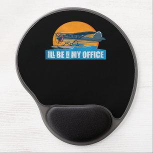 Funny Aviation Apparel Be Office Funny Pilot Gift Gel Mouse Pad