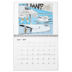 Funny Aviation Cartoons Calendar at Zazzle