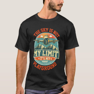 Funny Aviator Pilot Airplane Plane Aviation Gifts T-Shirt