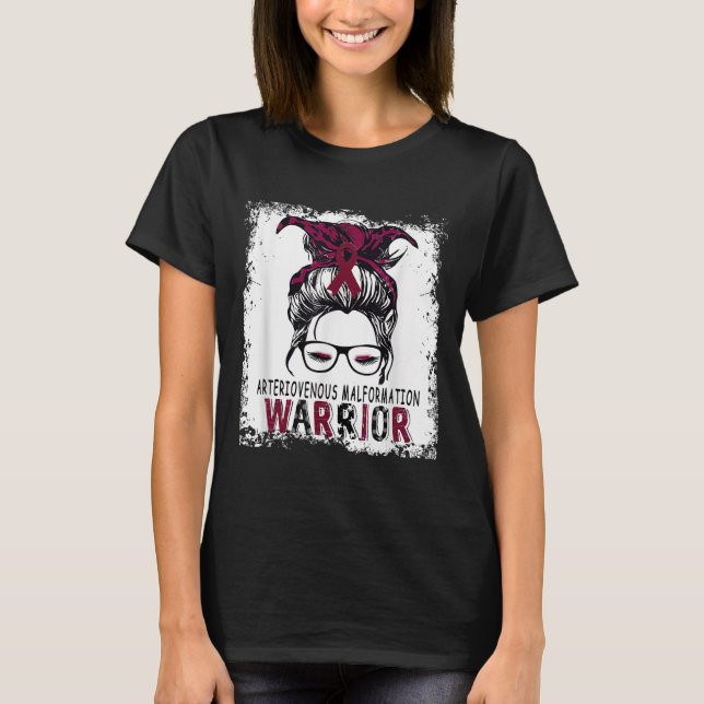 Funny Avm Arteriovenous Malformation Awareness,  T-Shirt (Front)