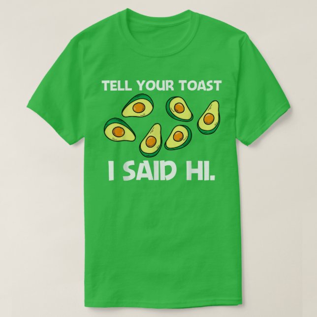 Funny Avocado For Men Women Pear Guac Avocados Mex T-Shirt (Design Front)