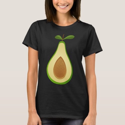 Funny Avocado Fruit Halloween Costume Gift T_Shirt