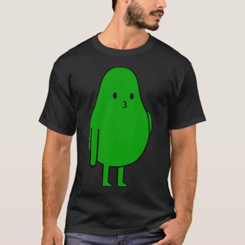 Funny Avocado Fruit Organic and Healthy Food for V T_Shirt