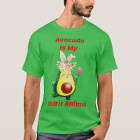 Funny Avocado Is My Spirit Animal Bunny Ears