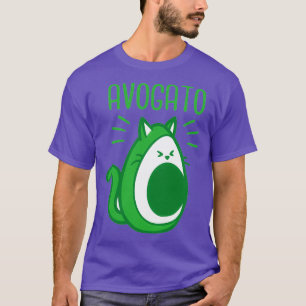 Funny Avocado Lover Cat Classic TShirt