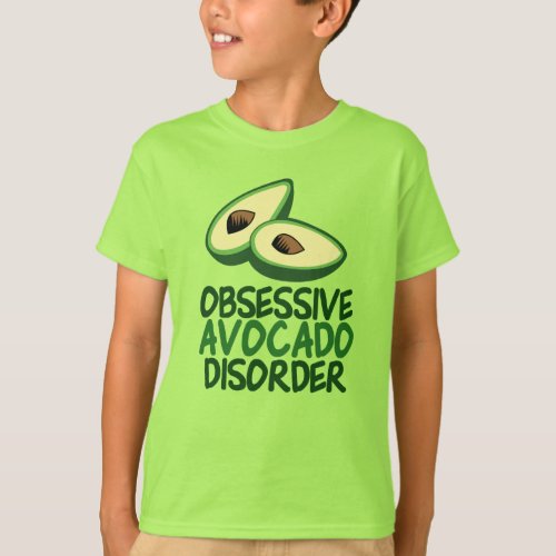 Funny Avocado Lover Kids T_Shirt