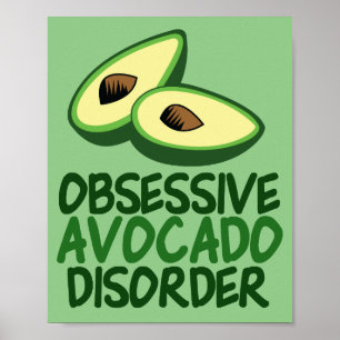 Funny Avocado Lover Poster