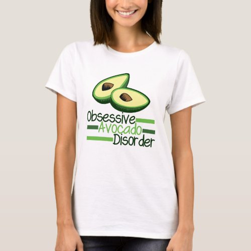 Funny Avocado Lover Womens T_Shirt