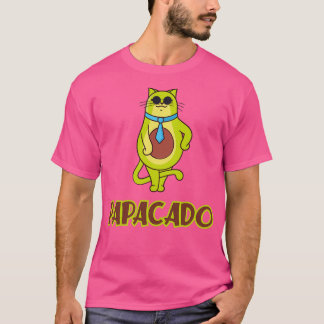 Funny Avocado Papacado Vegan Dad Father Classic TS T-Shirt