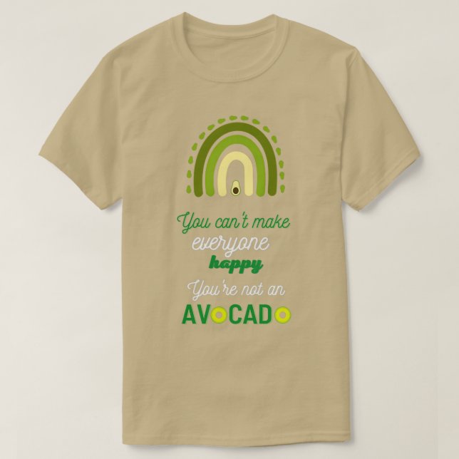 Funny avocado Quotes Classic TShirt (Design Front)