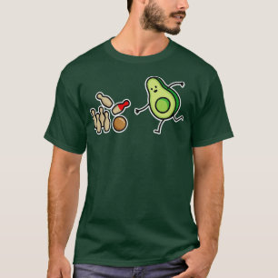 Funny avocado Skittles Skittle player gift T-Shirt