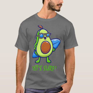 Funny Avocado Summer This is Happiness Avocado Sur T-Shirt