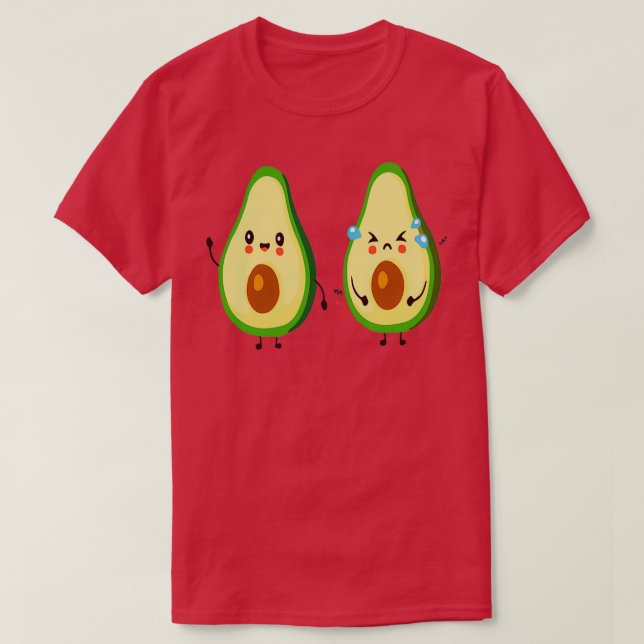 Funny Avocado Surfing Essential TShirt (Design Front)