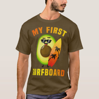 Funny Avocado Surfing gifr for lover surf Classic  T-Shirt