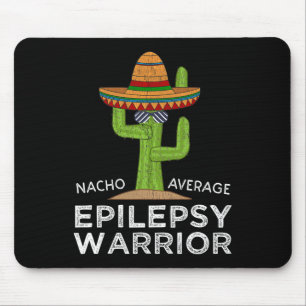 Funny Awareness Epilepsy Warrior Mouse Pad