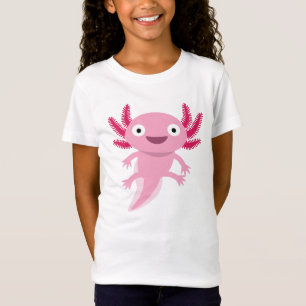 Funny Axolotl Illustration T-Shirt